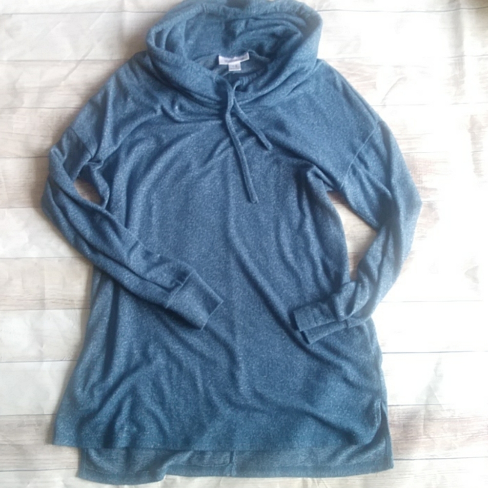 Dusty blue Maternity Cowl